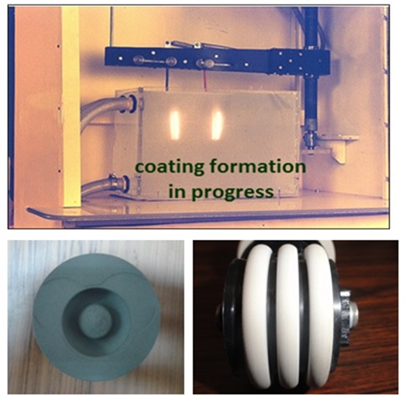 MAO coated heavy duty automotive piston for thermal corrosion protection and textile disc for reducing the friction under high speed, high stress abrasion, sliding wear modes