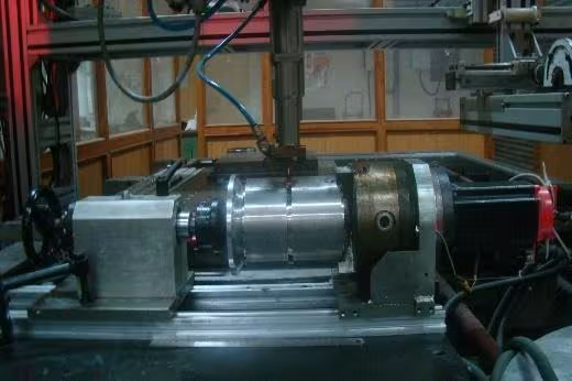 Autogenous laser welding set up