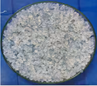 Alumina-polymer crosslinking beads (wet)